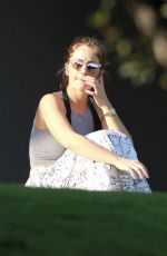 MINKA KELLY Out Walks Her Dog in Hollywood 06/23/2017