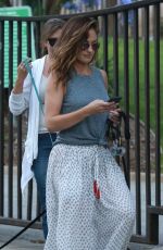 MINKA KELLY Out with Her Dogs in Hollywood 06/20/2017