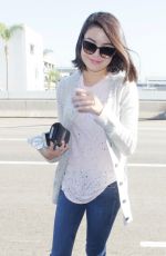 MIRANDA COSGROVE at LAX Airport in Los Angeles 06/26/2017
