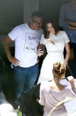 MIRANDA KERR on the Set of a Photoshoot in Hollywood 06/14/2017