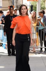 MIRIAM SHOR Arrives at AOL Studio in New York 06/27/2017