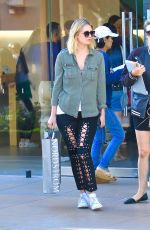 MISCHA BARTON Out Shopping at The Grove in Hollywood 06/19/2017