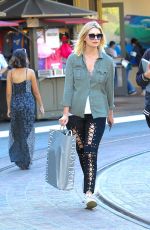 MISCHA BARTON Out Shopping at The Grove in Hollywood 06/19/2017