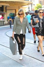 MISCHA BARTON Out Shopping at The Grove in Hollywood 06/19/2017