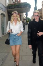 MOLLIE KING Out with a Friend in London 06/12/2017