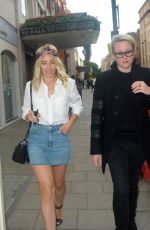 MOLLIE KING Out with a Friend in London 06/12/2017