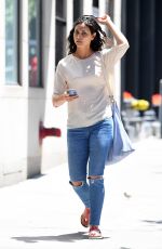 MORENA BACCARIN Out in New York 06/09/2017