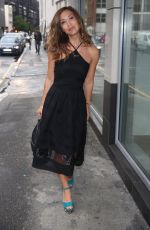 MYLEENE KLASS Out in London 06/27/2017