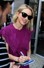 NAOMI WATTS Arrives at AOL Build Speaker Series in New York 06/29/2017