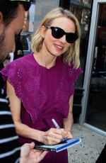 NAOMI WATTS Arrives at AOL Build Speaker Series in New York 06/29/2017