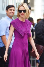 NAOMI WATTS Arrives at AOL Build Speaker Series in New York 06/29/2017