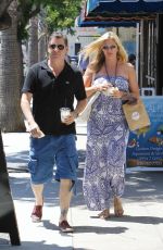 NATASHA HENSTRIDGE Out Shopping in Los Angeles 06/14/2017