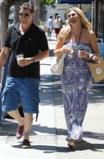 NATASHA HENSTRIDGE Out Shopping in Los Angeles 06/14/2017