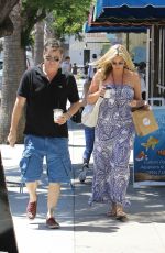 NATASHA HENSTRIDGE Out Shopping in Los Angeles 06/14/2017