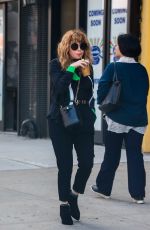 NATASHA LYONNE Out and About in New York 06/22/2017