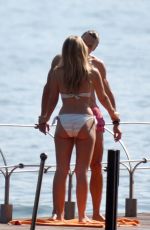 NATASHA OAKLEY in Bikini on Vacation in Lake Como 06/01/2017\