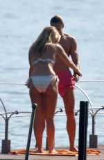 NATASHA OAKLEY in Bikini on Vacation in Lake Como 06/01/2017\