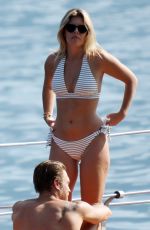 NATASHA OAKLEY in Bikini on Vacation in Lake Como 06/01/2017\