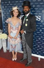 NATHALIE EMMANUEL at Royal Ascot Races in Berkshire 06/21/2017