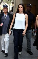 NEVE CAMPBELL Leaves Today Show in New York 06/01/2017