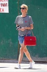 NICKY HILTON in Denim Shorts Out in New York 06/27/2017