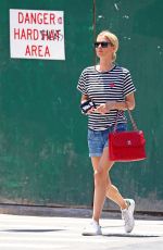 NICKY HILTON in Denim Shorts Out in New York 06/27/2017