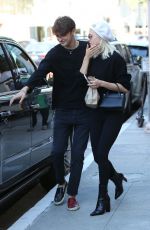 NICOLA PELTZ and Anwar Hadid Out in Beverly Hills 06/19/2017