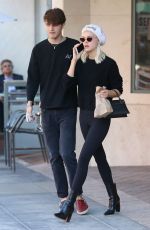 NICOLA PELTZ and Anwar Hadid Out in Beverly Hills 06/19/2017