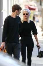 NICOLA PELTZ and Anwar Hadid Out in Beverly Hills 06/19/2017