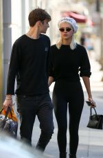 NICOLA PELTZ and Anwar Hadid Out in Beverly Hills 06/19/2017