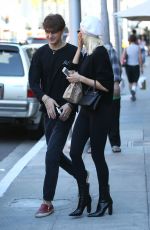 NICOLA PELTZ and Anwar Hadid Out in Beverly Hills 06/19/2017