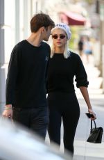 NICOLA PELTZ and Anwar Hadid Out in Beverly Hills 06/19/2017