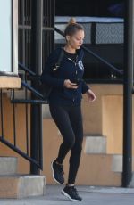NICOLE RICHIE Leaves a Gym in Los Angeles 06/09/2017