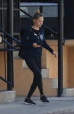 NICOLE RICHIE Leaves a Gym in Los Angeles 06/09/2017