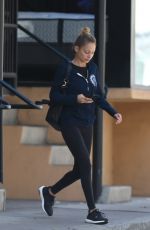 NICOLE RICHIE Leaves a Gym in Los Angeles 06/09/2017