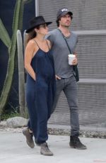 NIKKI REED and Ian Somerhalder Out and About in Venice 06/06/2017