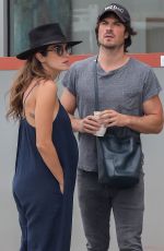 NIKKI REED and Ian Somerhalder Out and About in Venice 06/06/2017