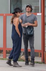 NIKKI REED and Ian Somerhalder Out and About in Venice 06/06/2017