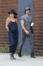 NIKKI REED and Ian Somerhalder Out and About in Venice 06/06/2017