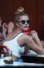 NINA AGDAL Out and About in New York 06/11/2017