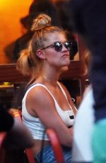 NINA AGDAL Out and About in New York 06/11/2017