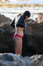 NINA DOBREV Filming a Documentary in Hawaii 06/23/2017