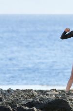 NINA DOBREV Filming a Documentary in Hawaii 06/23/2017