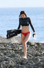 NINA DOBREV Filming a Documentary in Hawaii 06/23/2017