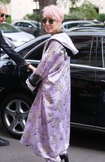 NOOMI RAPACE Leaves Plaza Athenee Hotel in Paris 06/24/2017