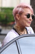 NOOMI RAPACE Leaves Plaza Athenee Hotel in Paris 06/24/2017