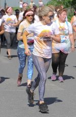 OLIVIA COX at Wembley Colour Run in London 06/11/2017