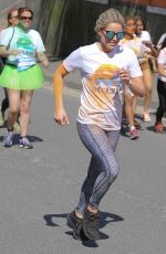 OLIVIA COX at Wembley Colour Run in London 06/11/2017