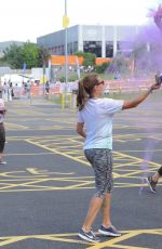 OLIVIA COX at Wembley Colour Run in London 06/11/2017