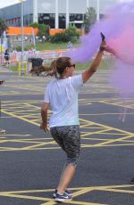 OLIVIA COX at Wembley Colour Run in London 06/11/2017